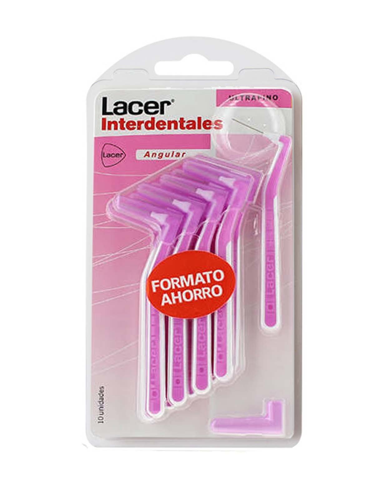 LACER Interdental Angular Ultrafino 10 Unidades-1