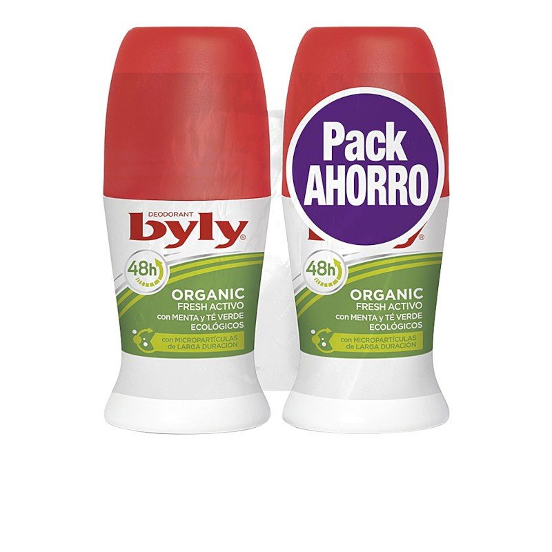 Byly Organic Extra Fresh Desodorante Roll-On Lote-1