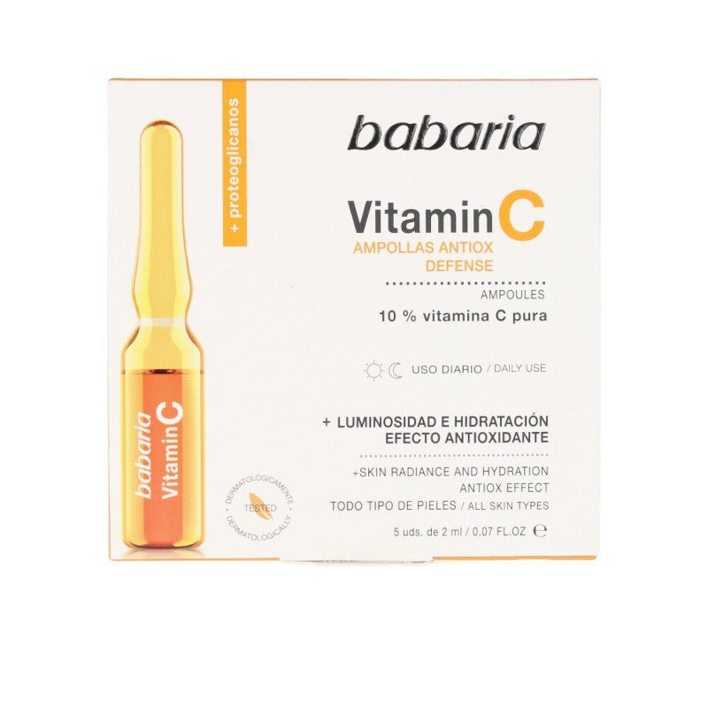 Babaria Vitamin C Antiox Defense Ampollas 5 X 2 ml-1