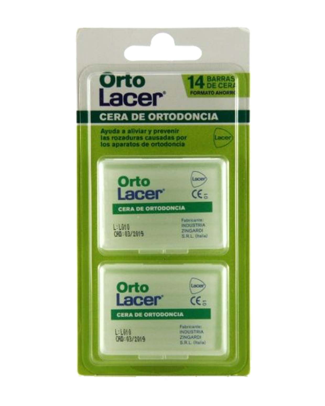 LACER Cera de Ortodoncia Ortolacer 14 Barras-1