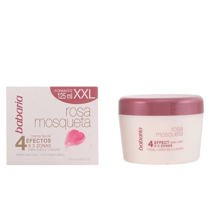 Babaria Rosa Mosqueta Crema Facial 4 Efectos 125 ml-1