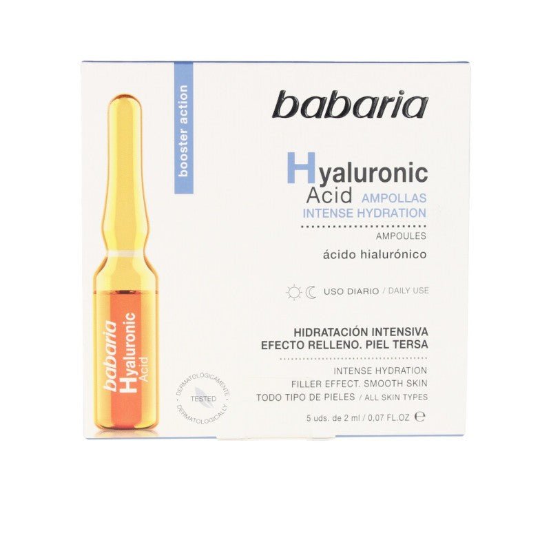 Babaria Hyaluronic Acid Intense Hydration Ampollas 5 X 2 ml-1