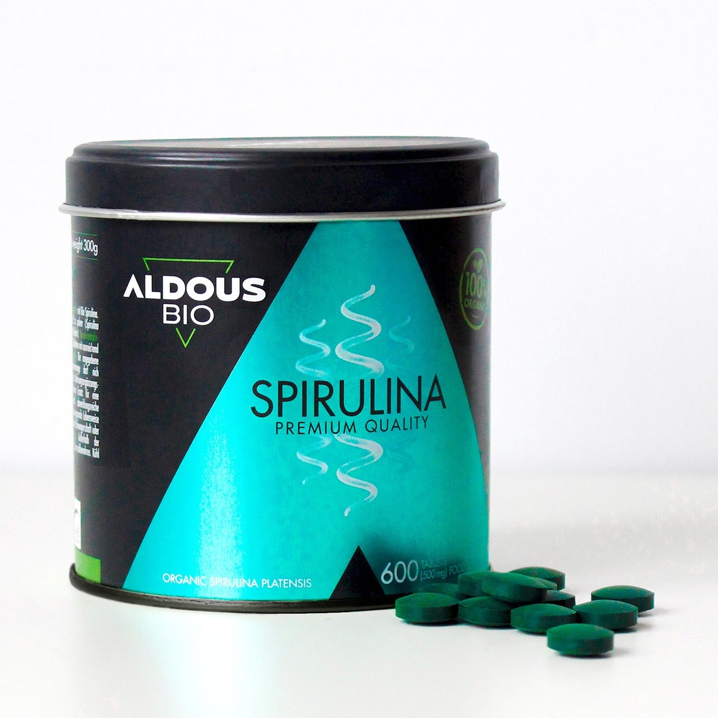 Aldous Espirulina Ecológica Máxima Dosis 3000 mg-2