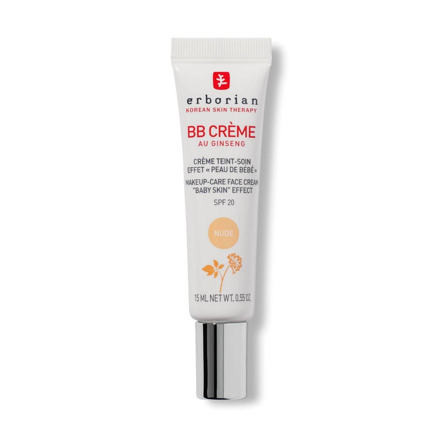 Erborian BB Cream FPS20 Base de Maquillaje Hidratante Tono Nude 15ml