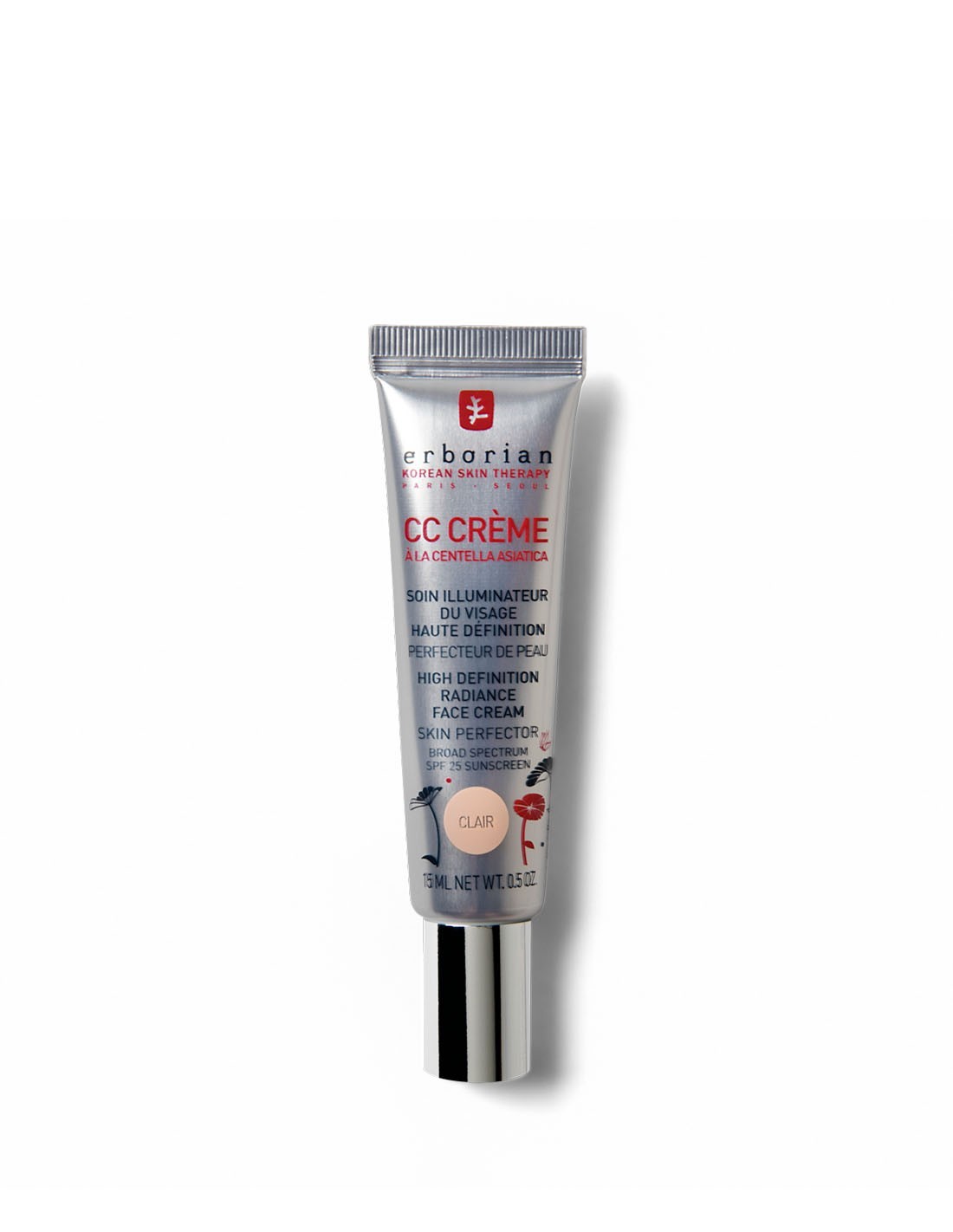Erborian CC Cream Base Maquillaje Hidratante Tono Clair 15ml-1
