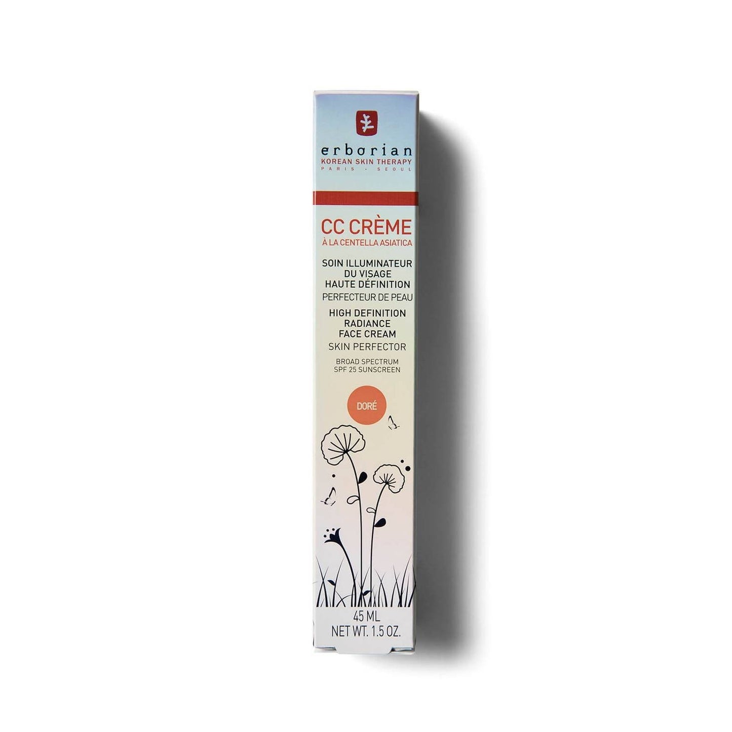Erborian CC Cream Base Maquillaje Hidratante Tono Doré 45ml-2