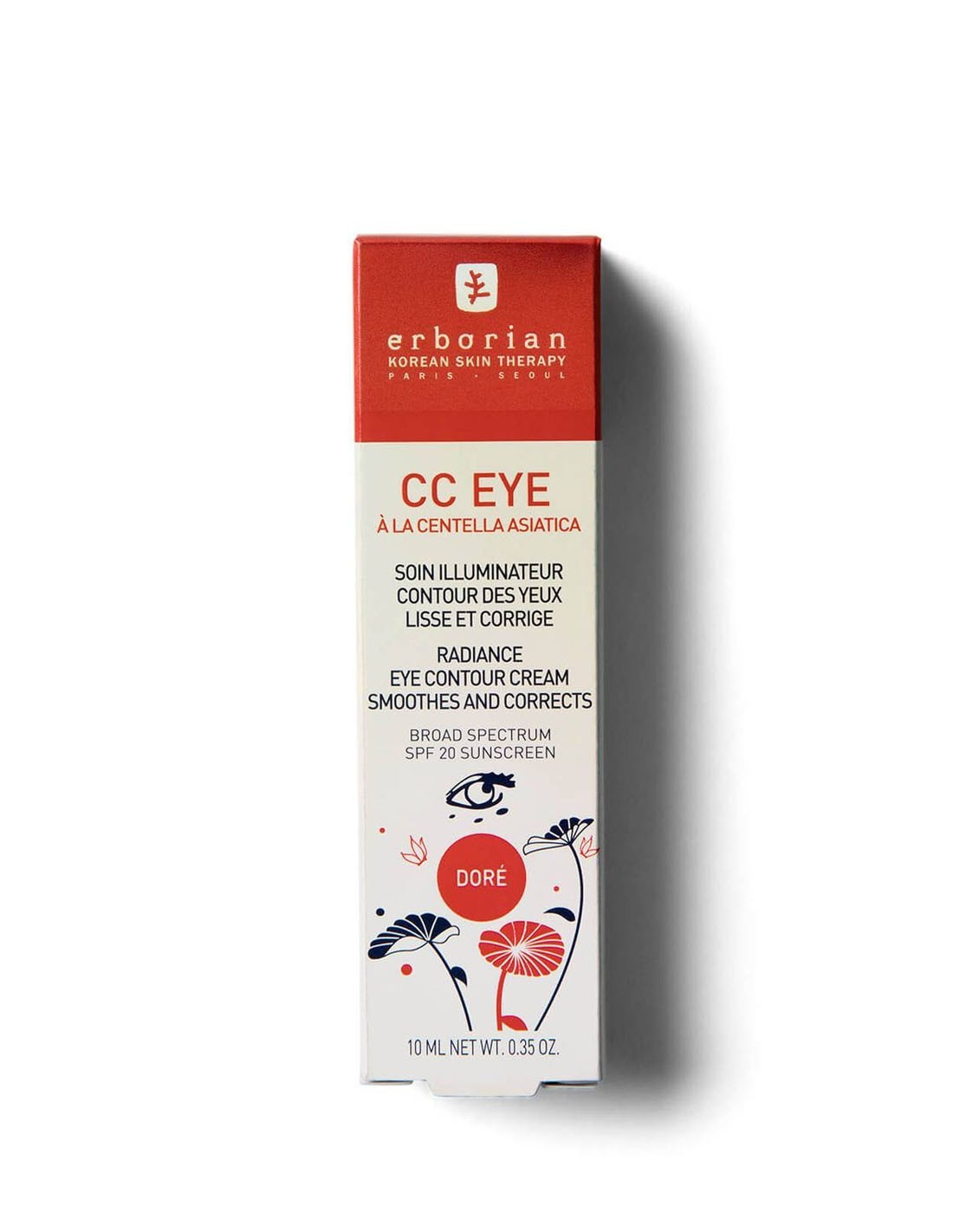 Erborian CC Eye Cream Hidratante de ojos antibolsas y corrector Tono Doré 10ml