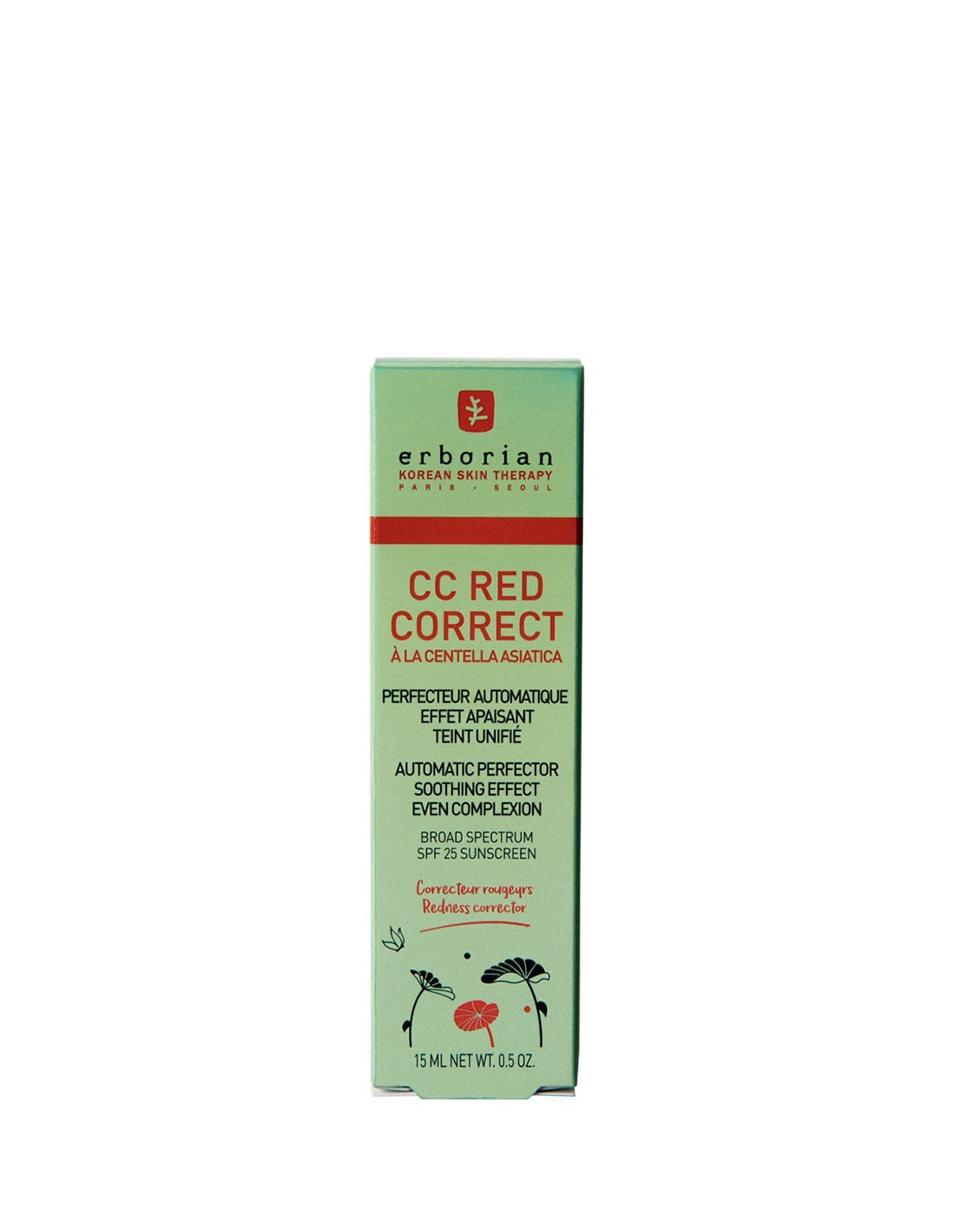 Erborian CC Red Correct Corrector anti-rojeces hidratante con PFS25-2