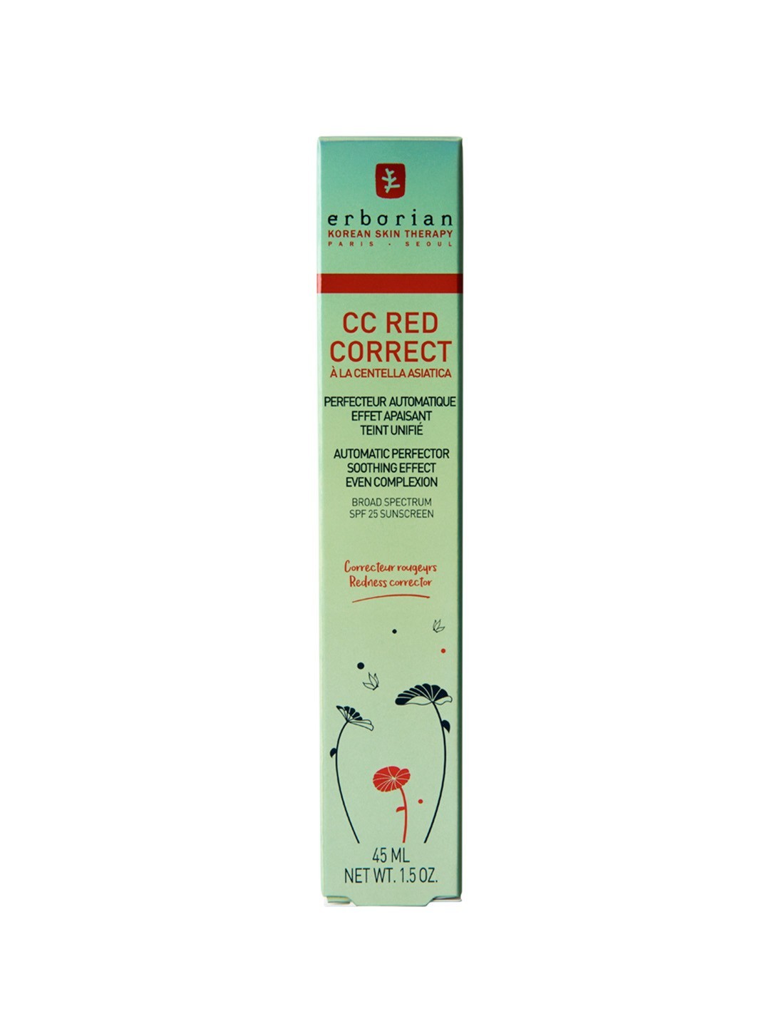 Erborian CC Red Correct Corrector anti-rojeces hidratante con PFS25-2