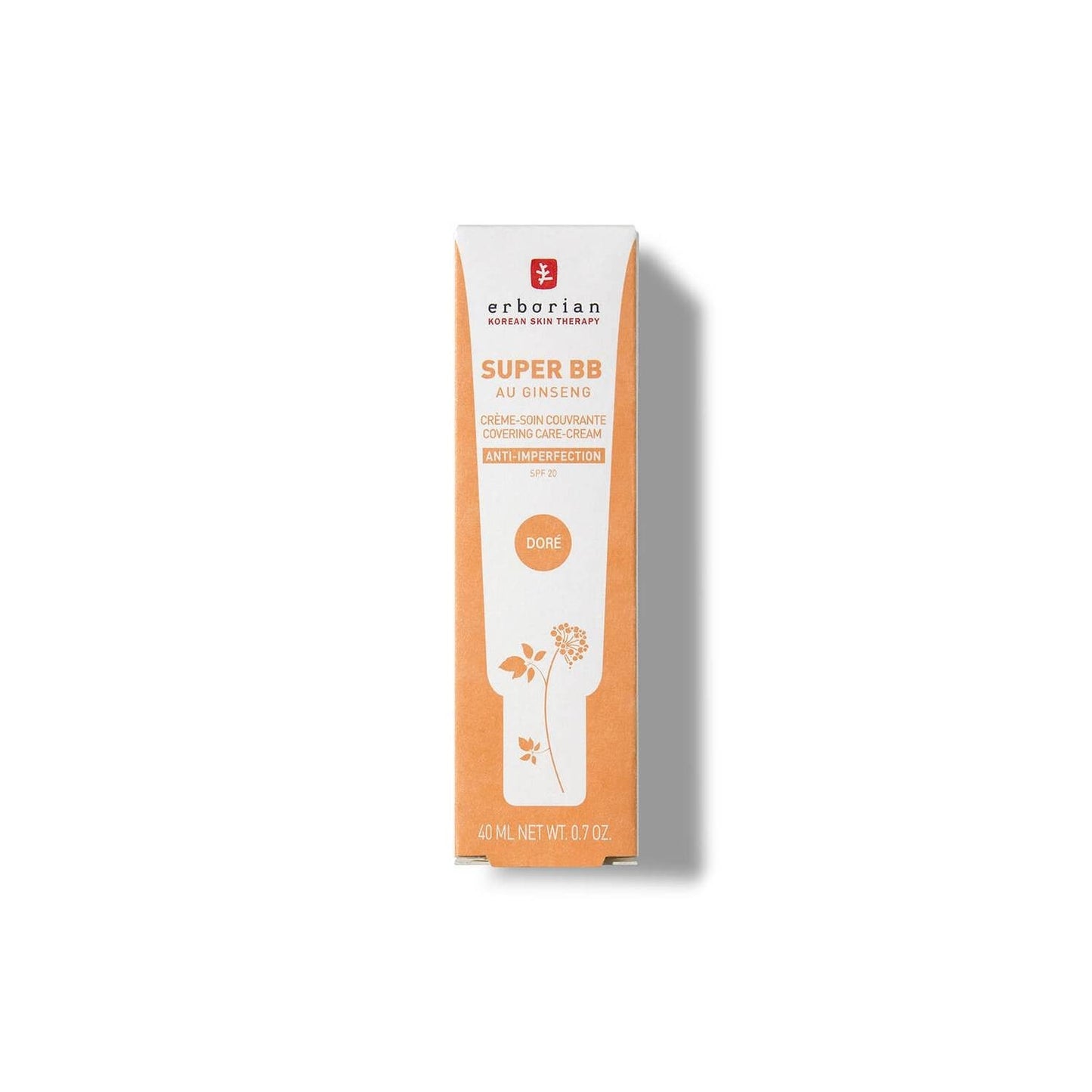 Erborian Super BB Cream - Base de maquillaje correctora de alta cobertura con FPS20 para piel irregular (Varios tonos)-2