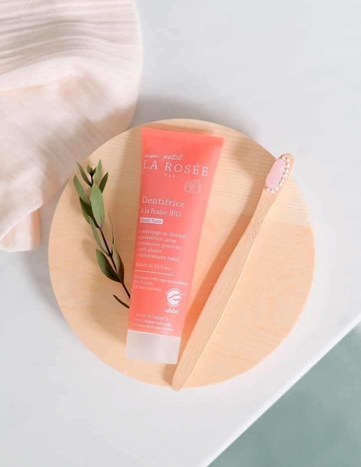 La Rosée Dentífrico Pasta de Dientes Bebé sabor fresa 50 ml-2