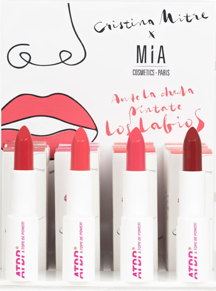 Barra Labios BORGOÑA "a tope de power " Cristina Mitre-1