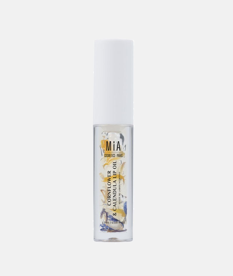Mia Cornflower & Calendula Lip Oil Aceite de Labios-1