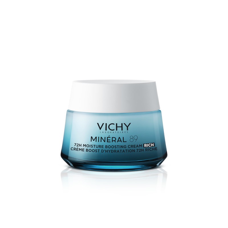 VICHY Minéral 89 Crema Potenciadora Hidratante 72H Rica 50ml-2