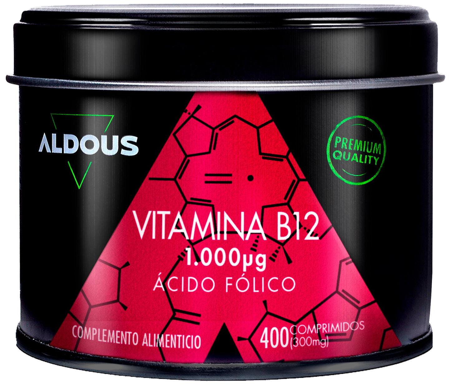 Aldous Vitamina B12 con Ácido Fólico -1