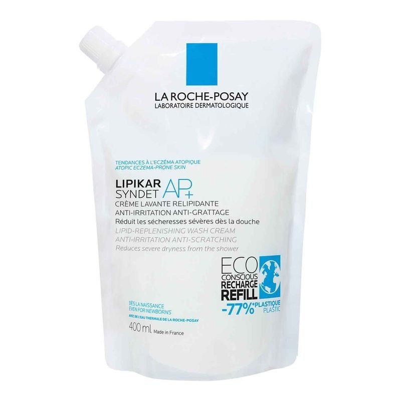 LIPIKAR Syndet AP+ Refill 400ml - LA ROCHE POSAY-2
