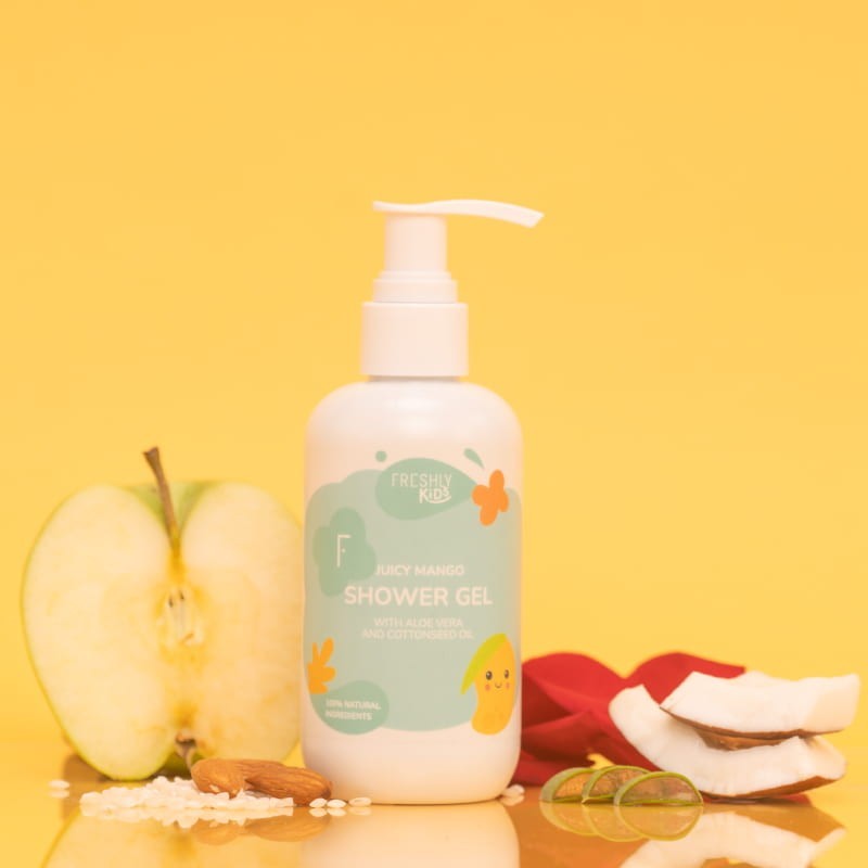 Freshly Cosmetics Juicy Mango Shower Gel Piel Atópica Bebé 200 ml-3