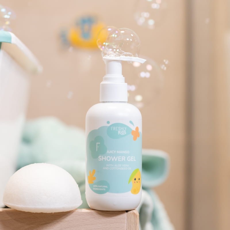 Freshly Cosmetics Juicy Mango Shower Gel Piel Atópica Bebé 200 ml-5