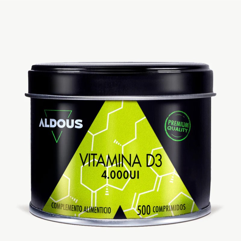 Aldous Vitamina D3 400UI 500 Comprimidos-1