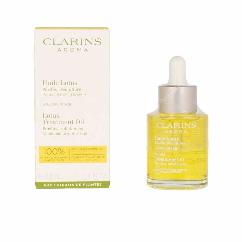 Clarins Aceite ""Lotus"" - Pieles Mixtas, Poros Dilatados 30 ml-1