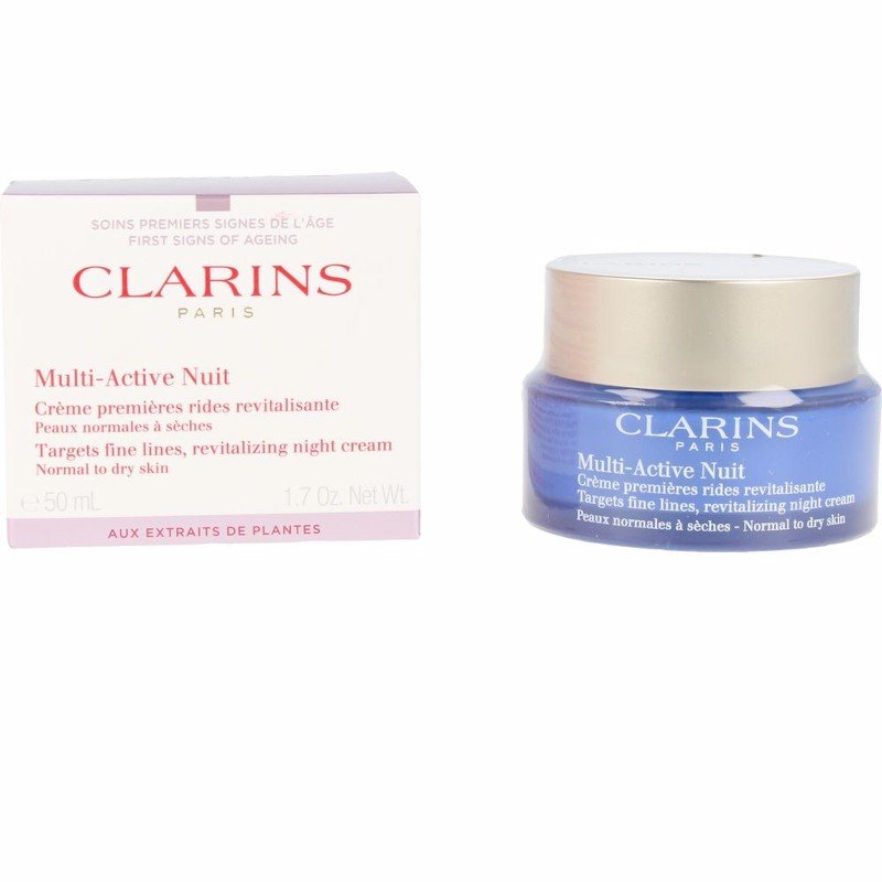 Clarins Multi-Active Noche Crema Confort Pieles Secas 54 ml-1