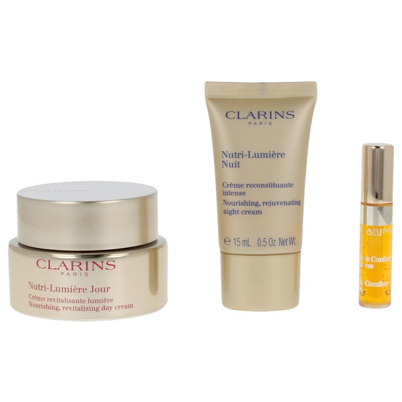 Clarins Nutri Lumière Jour Toutes Peaux Lote 3 Pz-1