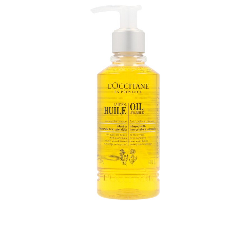 L'Occitane En Provence Lait-En-Huile Démaquillant Visage 200 ml-1