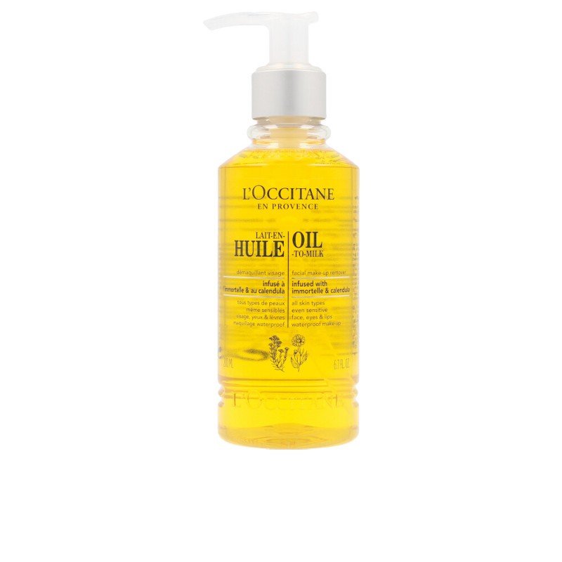 L'Occitane En Provence Lait-En-Huile Démaquillant Visage 200 ml-1