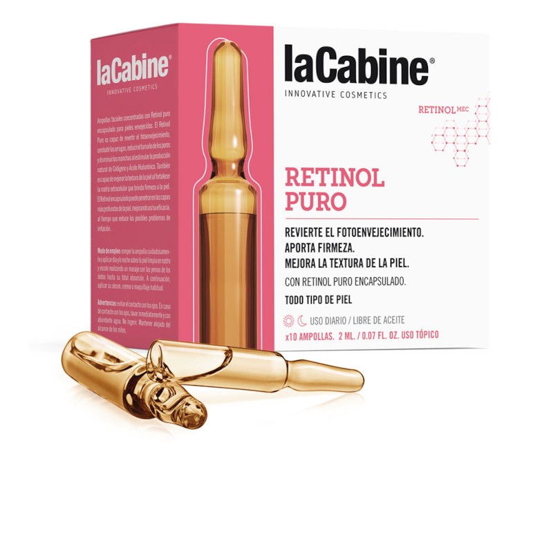 La Cabine Ampollas Retinol Puro 10 X 2 ml-1