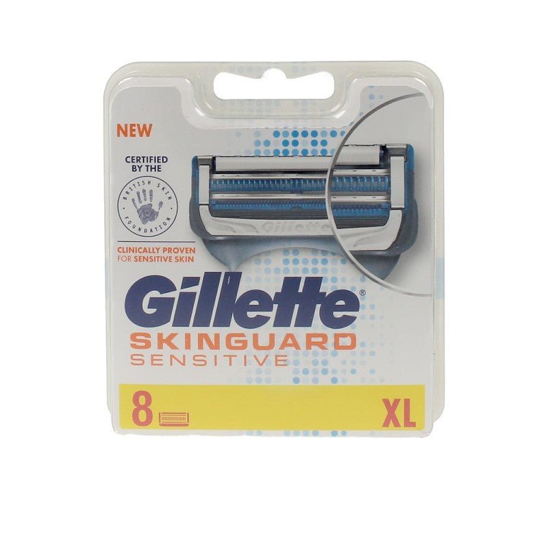 Gillette Skinguard Sensitive Cargador 8 Recambios-1
