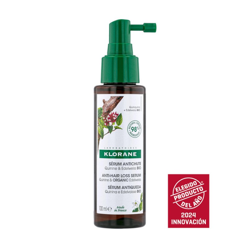 KLORANE Sérum Anticaída Quinina & Edelweiss BIO 100ml-2