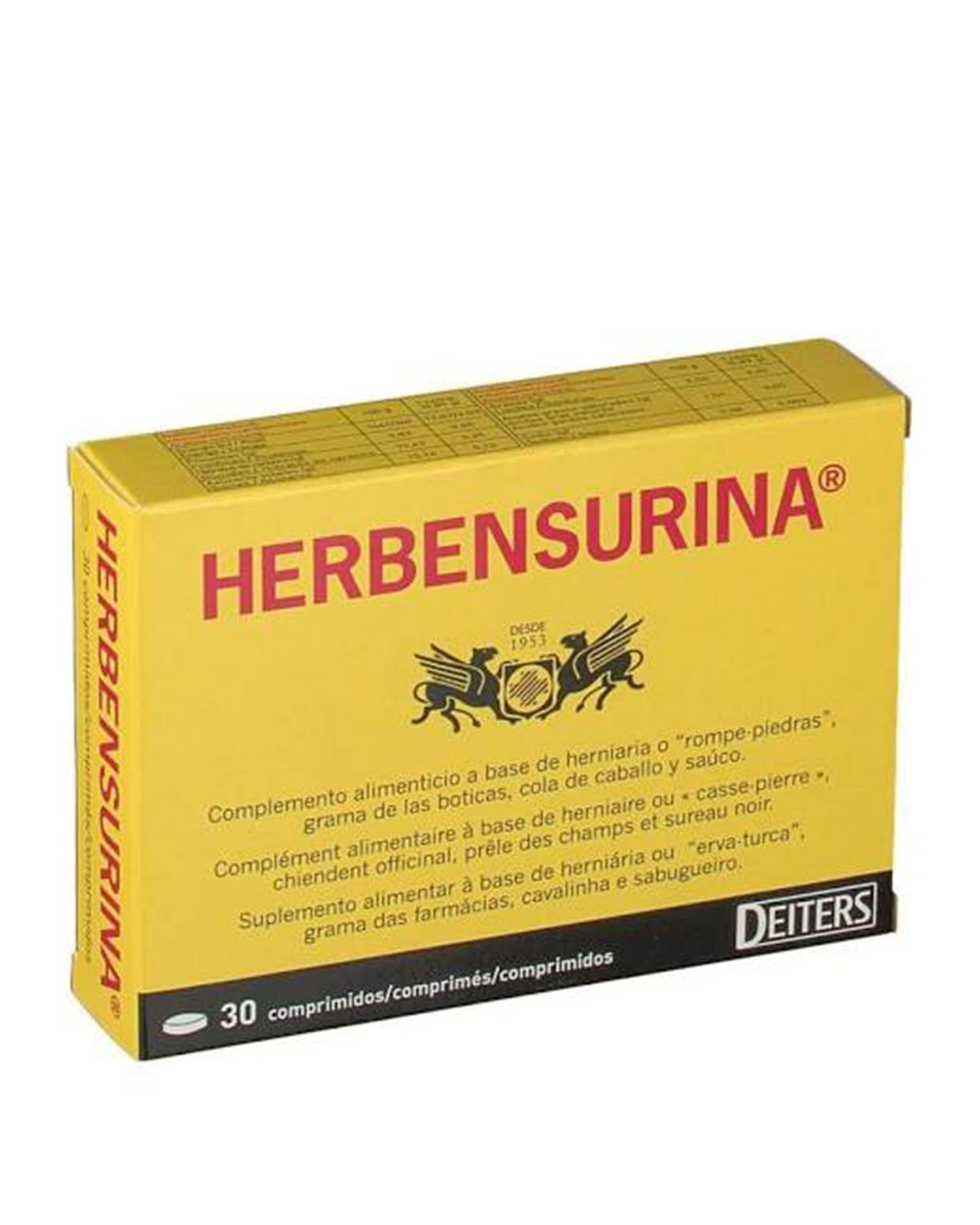 HERBENSURINA 30 Comprimidos-1