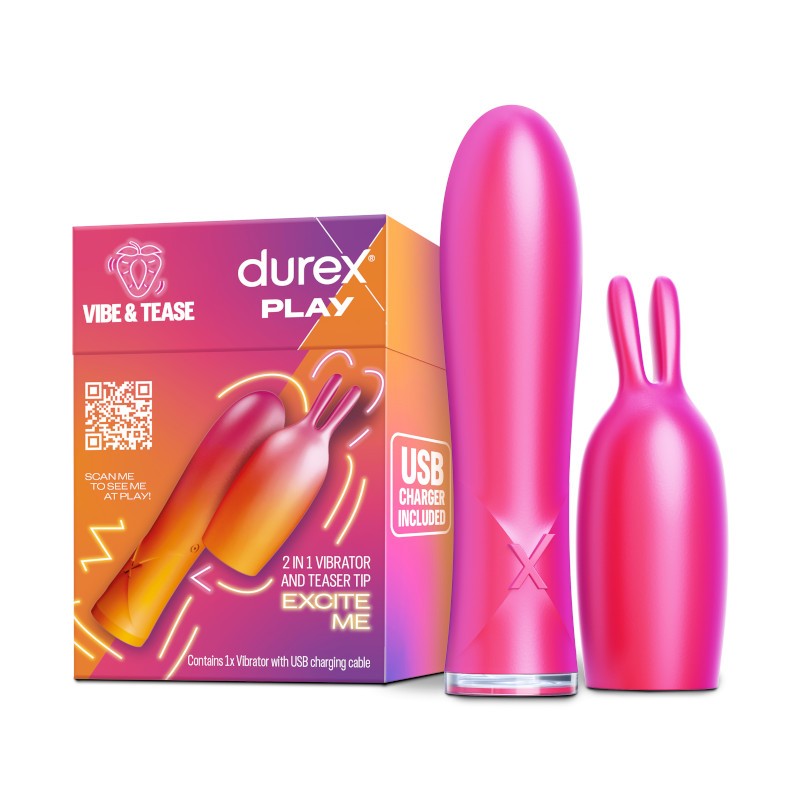 DUREX Conejito Vibrador 2 en 1-1