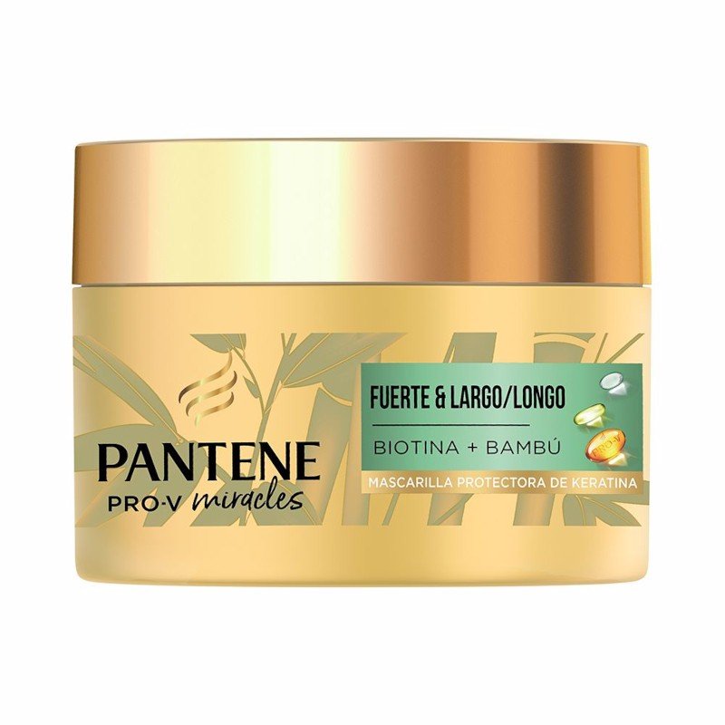 Pantene Miracle Crecimiento Fuerza Mascarilla 160 ml-1