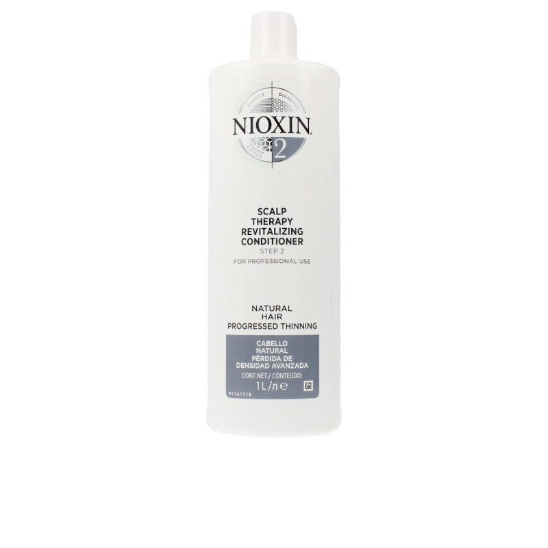 Nioxin Sistema 2 - Acondicionador - Cabello Fino, Natural Y Muy Debilitado - Paso 2 1000 ml-1