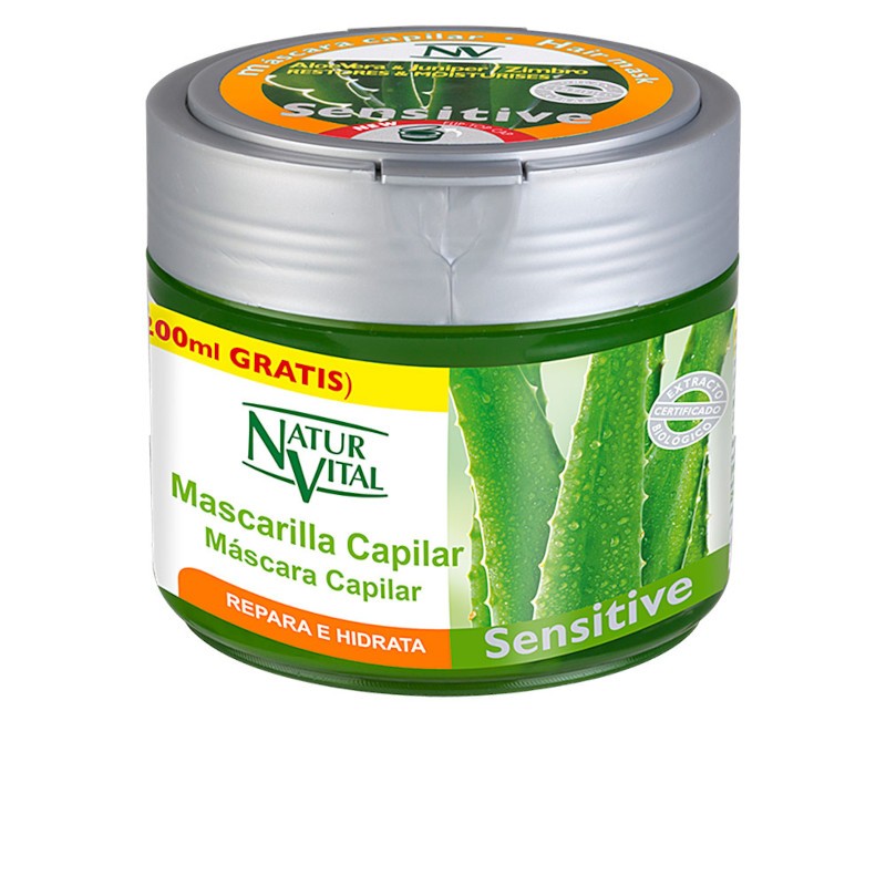 Natur Vital Mascarilla Repara E Hidrata Sensitive 500 ml-1