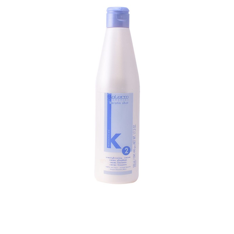 Salerm Keratin Shot Straightening Cream 500 ml-1