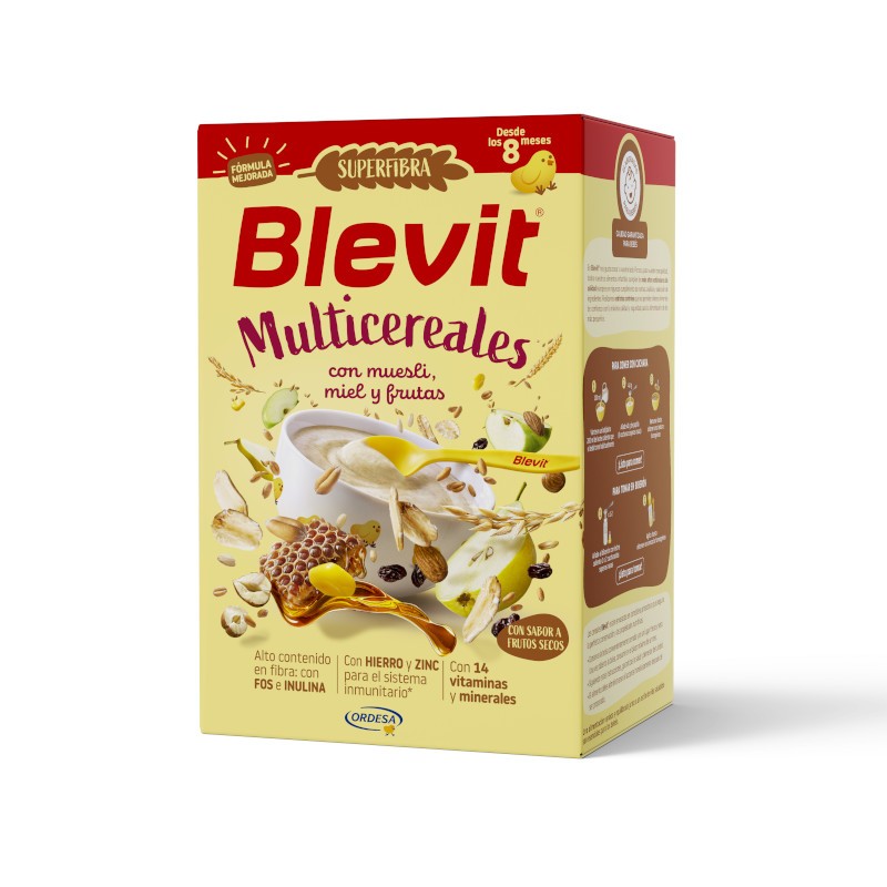 BLEVIT Super Fibra Multicereales Muesli 500g-1