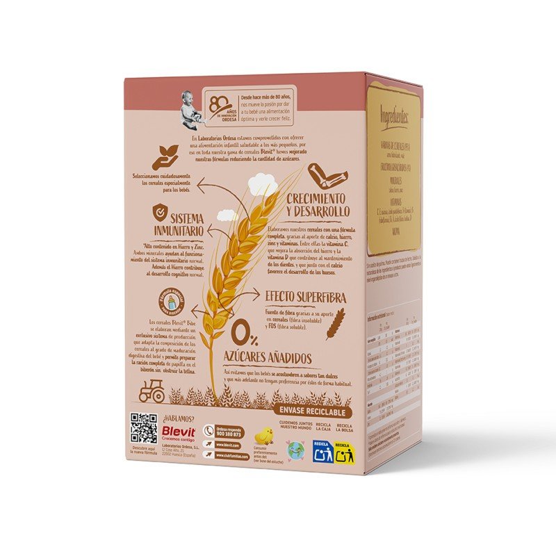 BLEVIT Bibe Sin Gluten 500g-2