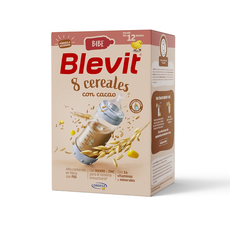 BLEVIT Bibe 8 Cereales y Cacao 500g-1