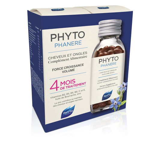Phyto Phytophanere Complemento Alimenticio Cápsulas 2 X 120 U-1