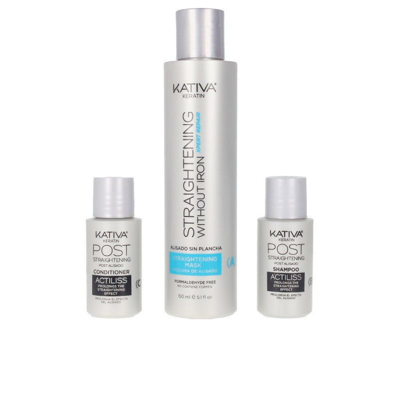 Kativa Keratin Anti-Frizz Alisado Sin Plancha Repara Puntas 30 Días-1