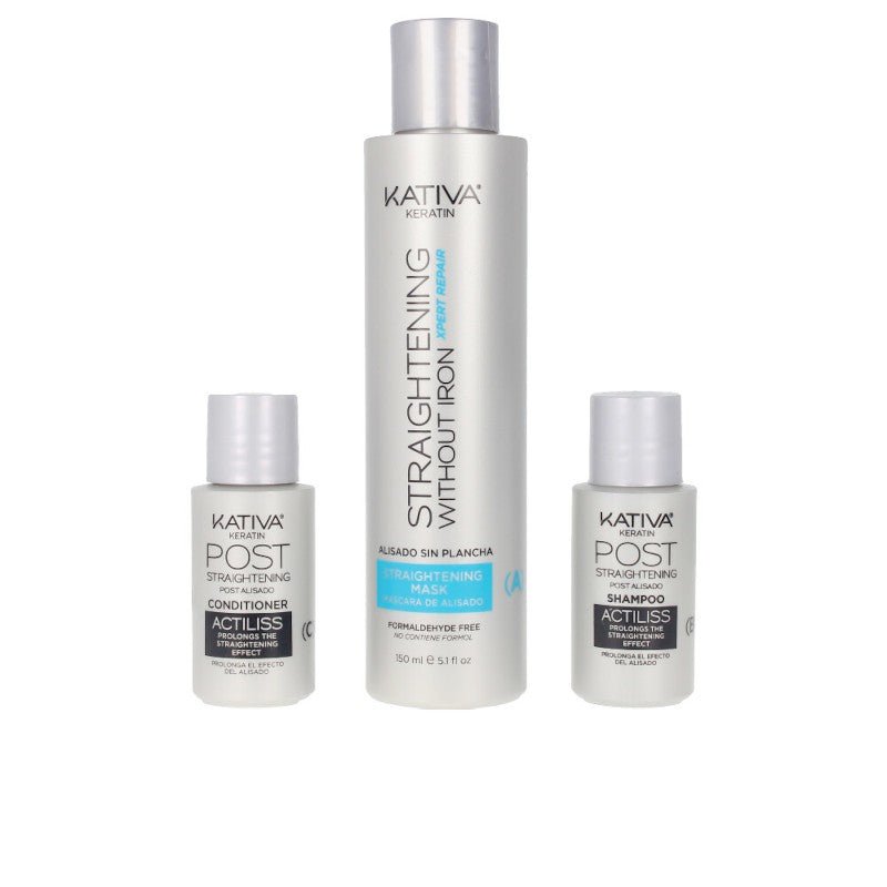 Kativa Keratin Anti-Frizz Alisado Sin Plancha Repara Puntas 30 Días-1