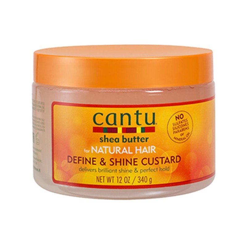 Cantu For Natural Hair Define & Shine Custard 340 Gr-1