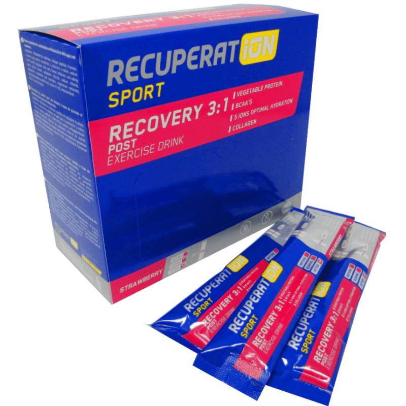 RECUPERAT-ION Recovery 3:1 Sabor Fresa 24 Sticks-1