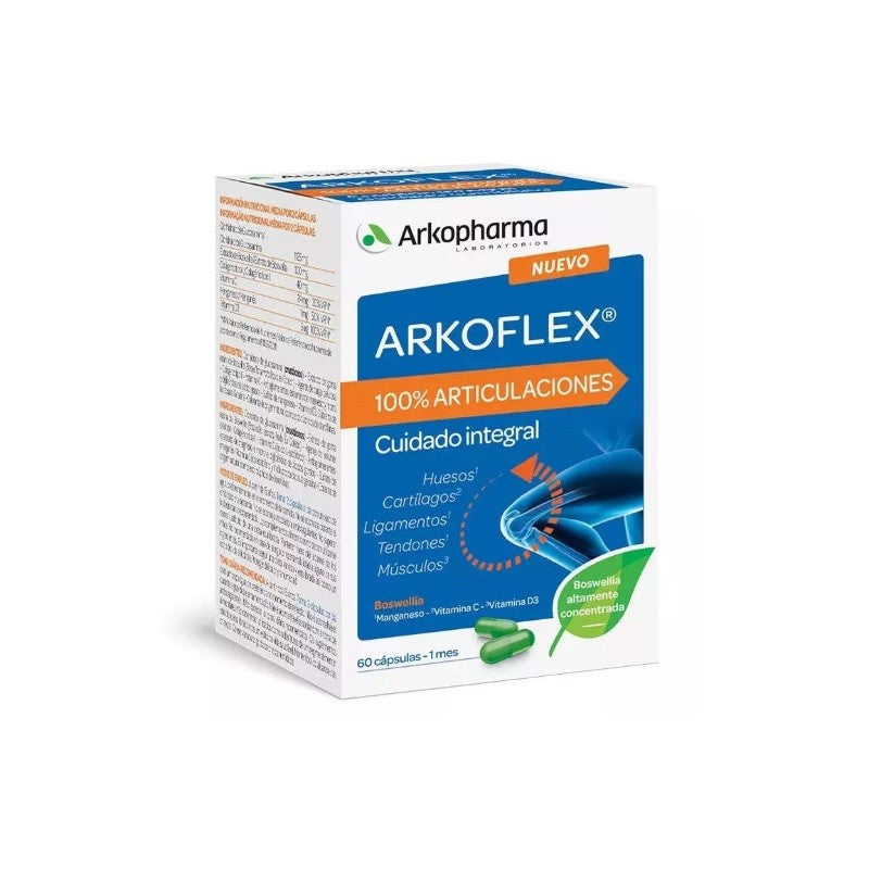 Arkoflex 100% articulaciones Cuidado Integral 60 cápsulas-1