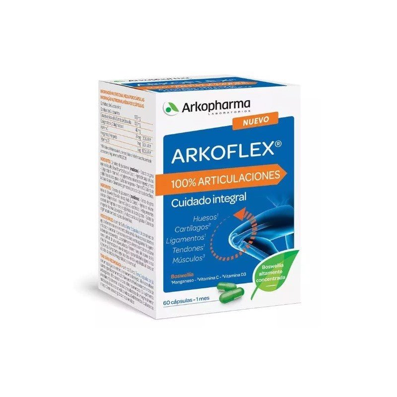 Arkoflex 100% articulaciones Cuidado Integral 60 cápsulas-1