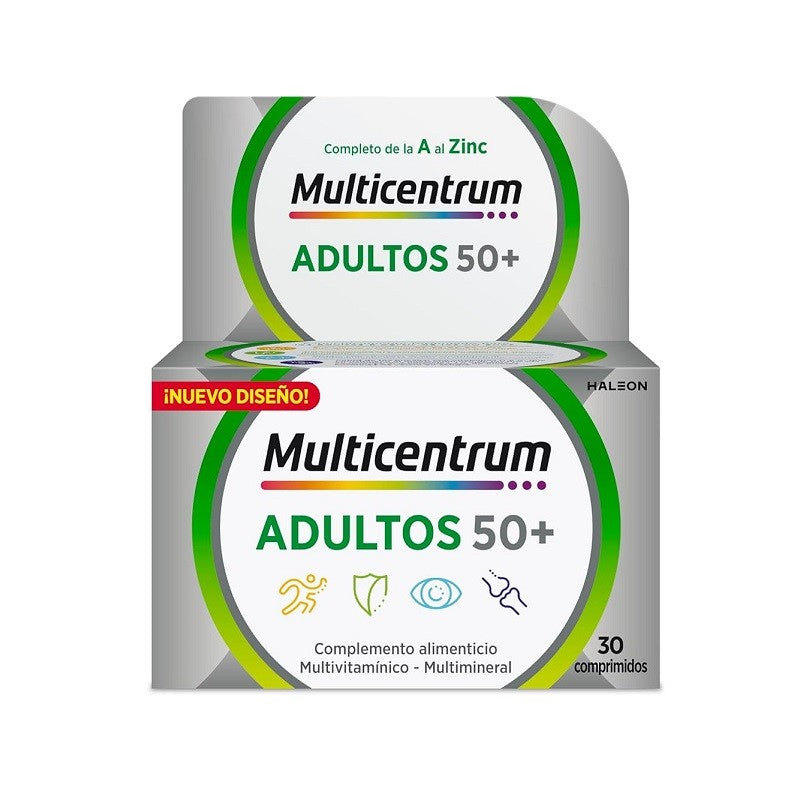 MULTICENTRUM Adultos 50+ (30 Comp) (Antes Select 50+)-1