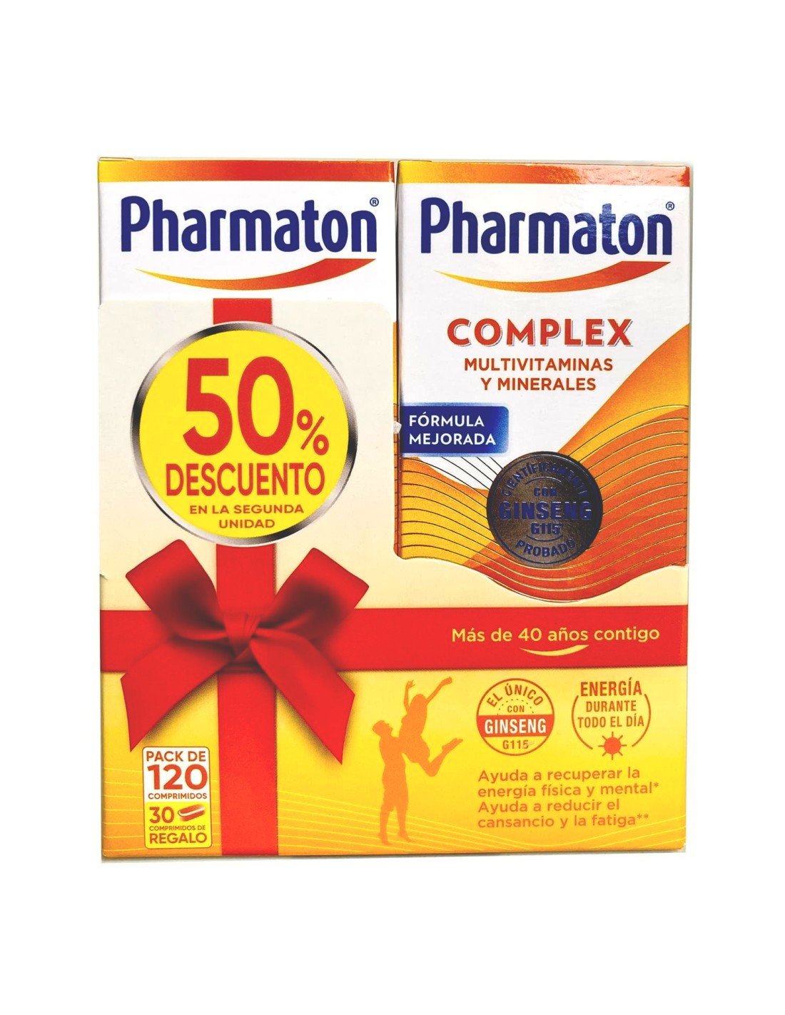 PHARMATON Complex 2x60 Cápsulas (2ª unidad 50%)-1