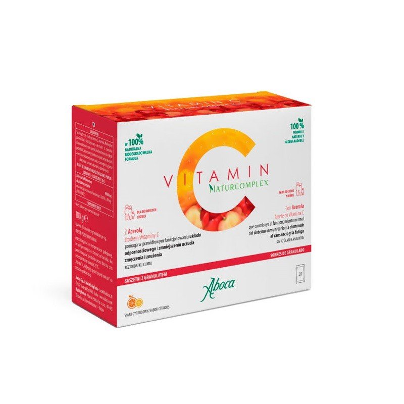 ABOCA Vitamin C Naturcomplex 20 sobres-1
